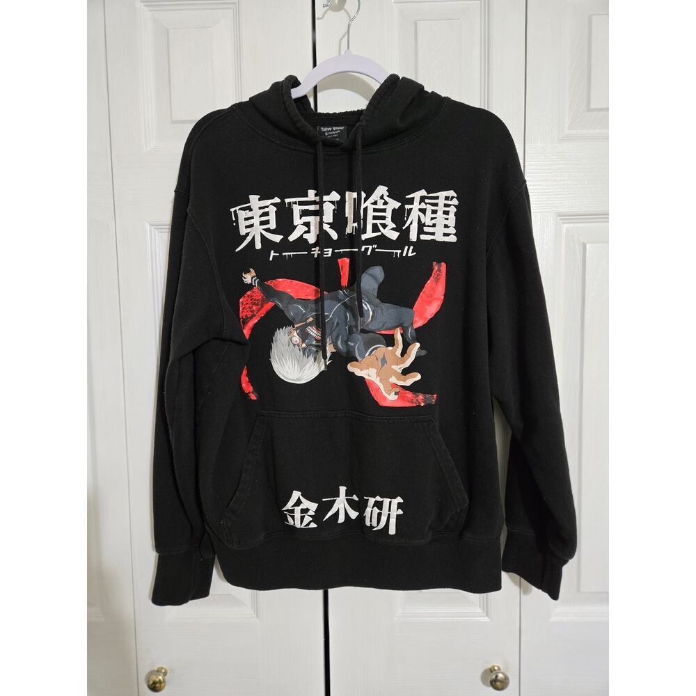 Tokyo ghoul large men's hoodie